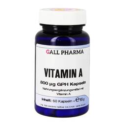 Abbildung: Vitamin A 800 µg GPH Kaps Kapseln, 60 St PZN 04631826
