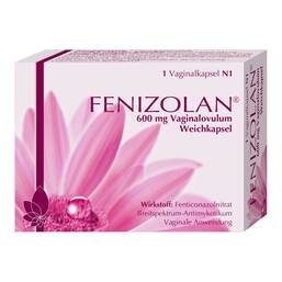 Abbildung: Fenizolan 600 mg Vaginalovula Vaginalovula, 1 St PZN 04632197
