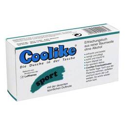 Abbildung: Coolike Feucht Tücher sport 5 St, Tücher PZN 04632234