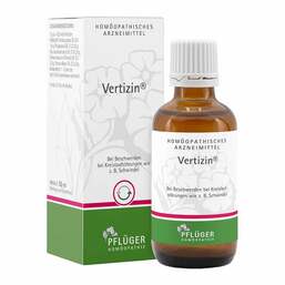 Abbildung: Vertizin Tropfen Tropfen, 50 ml PZN 04632530