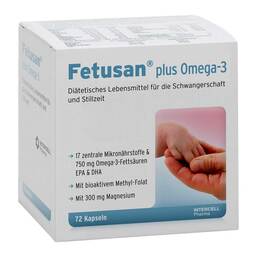 Abbildung: Fetusan plus Omega 3 Kapseln 72 St, Kapseln PZN 04633481