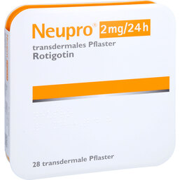 Abbildung: Neupro 2 mg / 24 h transdermale Pflaster 28 St, Pflaster transdermal PZN 04637295