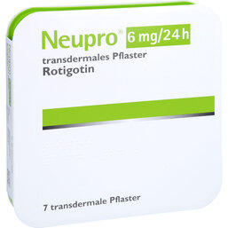 Abbildung: Neupro 6 mg / 24 h transdermale Pflaster 7 St, Pflaster transdermal PZN 04637384