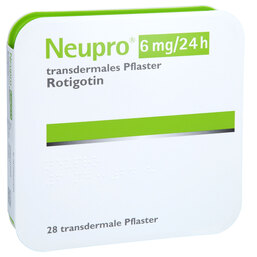 Abbildung: Neupro 6 mg / 24 h transdermale Pflaster 28 St, Pflaster transdermal PZN 04637409