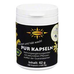 Abbildung: Guarana Pur Kapseln Kapseln, 100 St PZN 04642178