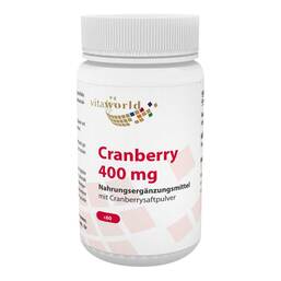 Abbildung: Cranberry 400 mg Kapseln 60 St, Kapseln PZN 04648347