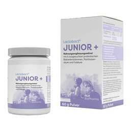 Abbildung: Lactobact Junior+ Pulver Pulver, 60 g PZN 04652722