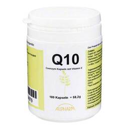 Abbildung: Coenzym Q10 mit Vitamin E Kapseln 180 St, Kapseln PZN 04654879