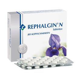 Abbildung: Rephalgin N Tabletten Tabletten, 50 St PZN 04655749