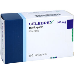 Abbildung: Celebrex 100 mg Hartkapseln 100 St, Hartkapseln PZN 04656140