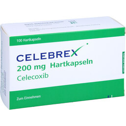 Abbildung: Celebrex 200 mg Hartkapseln 100 St, Hartkapseln PZN 04656252