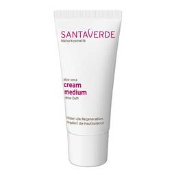 Abbildung: Aloe Vera Creme medium ohne Duft Creme, 30 ml PZN 04665015