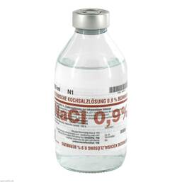 Abbildung: Isotonische Kochsalzlösung 0,9% Bernburg Infusionslösung Infusionslösung, 250 ml PZN 04667511