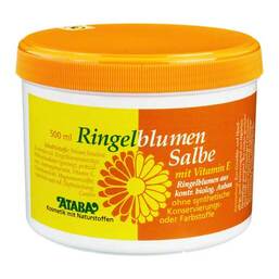 Abbildung: Ringelblumen Salbe mit Vitami 500 ml, Salbe PZN 04674511
