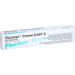Abbildung: Flucinar Creme 0,025% 50 g, Creme PZN 04674758