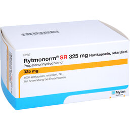 Abbildung: Rytmonorm SR 325 mg Hartkaps 100 St, Retard-Kapseln PZN 04677975