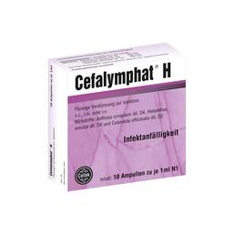 Abbildung: Cefalymphat H Ampullen 10X1 ml, Ampullen PZN 04679939