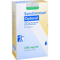 Abbildung: Sandimmun Optoral Lösung zum Einnehmen 50 ml, Lösung zum Einnehmen PZN 04680256