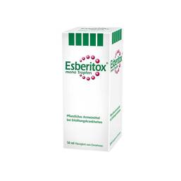 Abbildung: Esberitox mono Tropfen Flüssigkeit, 50 ml PZN 04682806