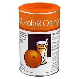 Abbildung: Mucofalk Orange Granulat Dos Granulat zur Herstellung einer Suspension zum Einnehmen, 150 g PZN 04684981