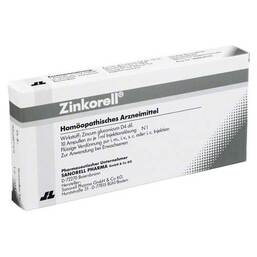 Abbildung: Zinkorell Ampullen 10X1 ml, Ampullen PZN 04689932