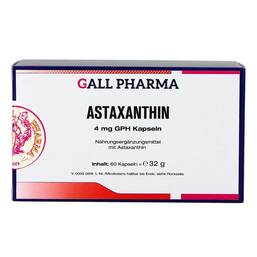 Abbildung: Astaxanthin 4 mg GPH Kapseln Kapseln, 60 St PZN 04699356