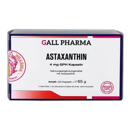 Abbildung: Astaxanthin 4 mg GPH Kapseln Kapseln, 120 St PZN 04699379