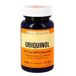 Abbildung: Ubiquinol 50 mg GPH Kapseln Kapseln, 90 St PZN 04699882