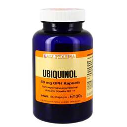 Abbildung: Ubiquinol 50 mg GPH Kapseln Kapseln, 180 St PZN 04699907