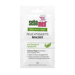 Abbildung: Sebamed Trockene Haut Feuchtigkeitsmaske Gesichtsmaske, 2X5 ml PZN 04705186