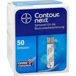 Abbildung: Contour next Sensoren Teststreifen Cpc 50 St, Teststreifen PZN 04720731