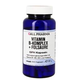 Abbildung: Vitamin B Komplex + Folsäure GPH Kapseln Kapseln, 120 St PZN 04722575