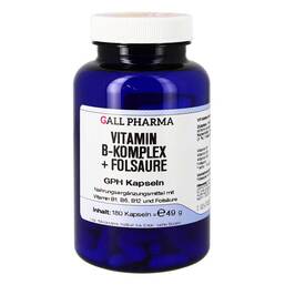 Abbildung: Vitamin B Komplex + Folsäure GPH Kapseln Kapseln, 180 St PZN 04722581