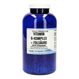 Abbildung: Vitamin B Komplex + Folsäure GPH Kapseln 750 St, Kapseln PZN 04722606