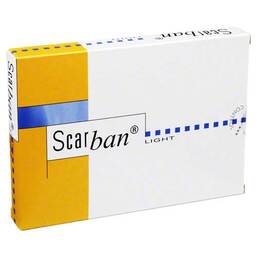 Abbildung: Scarban Light Silikonverband 5x7,5cm 2 St, Verband PZN 04740283
