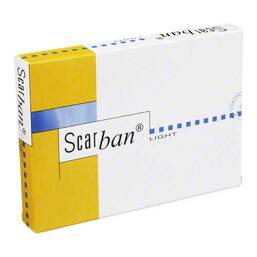 Abbildung: Scarban Light Silikonverband 5x15cm 2 St, Verband PZN 04740308