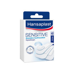 Abbildung: Hansaplast Sensitive Strips Pflaster, 40 St PZN 04749769