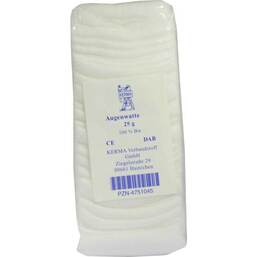 Abbildung: Augenwatte BW zickzack Lagen 25 g, Watte PZN 04751045