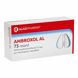 Abbildung: Ambroxol AL 75 Retardkapseln Retard-Kapseln, 50 St PZN 04751571
