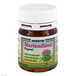 Abbildung: Mariendistel Leberschutz Kapseln Kapseln, 60 St PZN 04752145