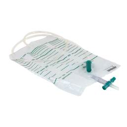 Abbildung: Urin Auffangbeutel unsteril 1,5 l Ablauf + Rückl. 1 St, Beutel PZN 04755161