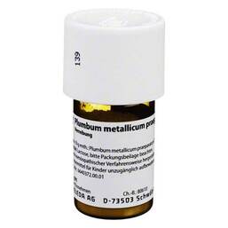 Abbildung: Plumbum metallicum Präparat D 6 Trituration 20 g, Trituration PZN 04756976
