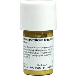 Abbildung: Plumbum metallicum Präparat D 20 Trituration 20 g, Trituration PZN 04757007