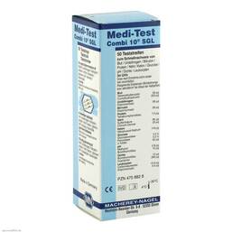 Abbildung: Medi Test Combi 10 Sgl Tests Teststreifen, 50 St PZN 04758828
