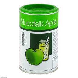 Abbildung: Mucofalk Apfel Granulat Dose 150 g, Granulat zur Herstellung einer Suspension zum Einnehmen PZN 04758923