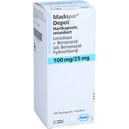 Abbildung: Madopar depot Hartkapseln retardiert 100 St, Retard-Kapseln PZN 04759779