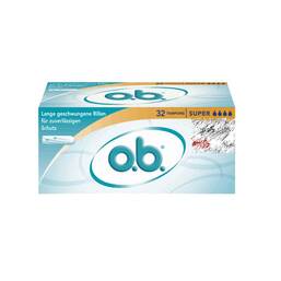 Abbildung: O.B. Tampons super Tampon, 32 St PZN 04764094