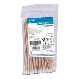 Abbildung: Watteträger 15cm mit kleinem Wattekopf 100 St PZN 04768761