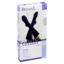 Abbildung: Belsana Cotton Stütz AD 1 schwarz mit Baumwolle 2 St PZN 04769281