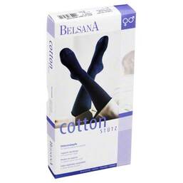 Abbildung: Belsana Cotton Stütz AD 2 schwarz mit Baumwolle 2 St PZN 04769298